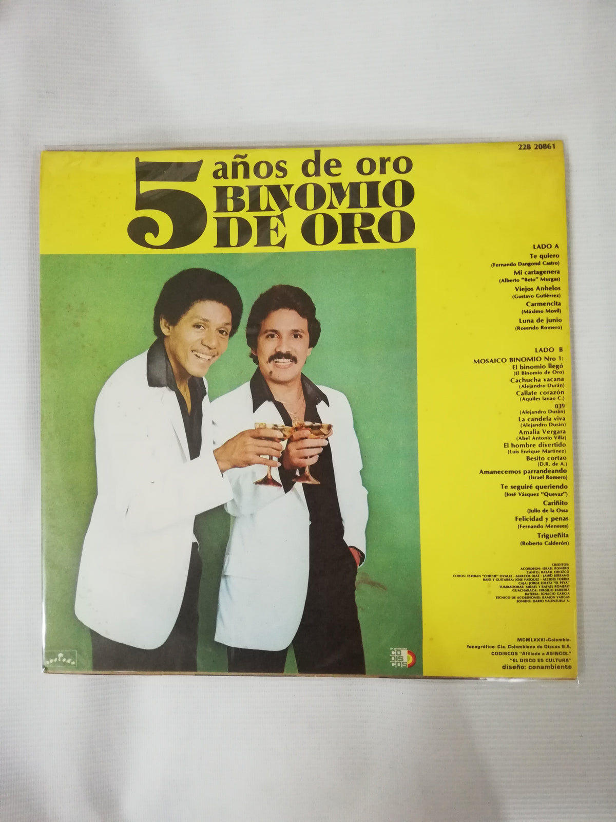 LP BINOMIO DE ORO - 5 AÑOS DE ORO