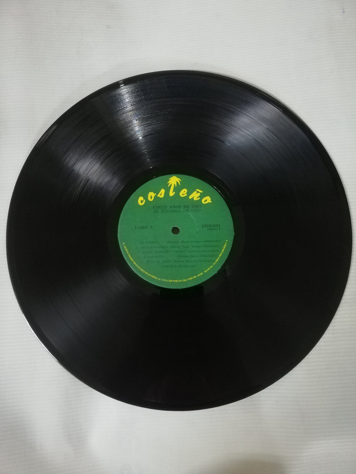 LP BINOMIO DE ORO - 5 AÑOS DE ORO