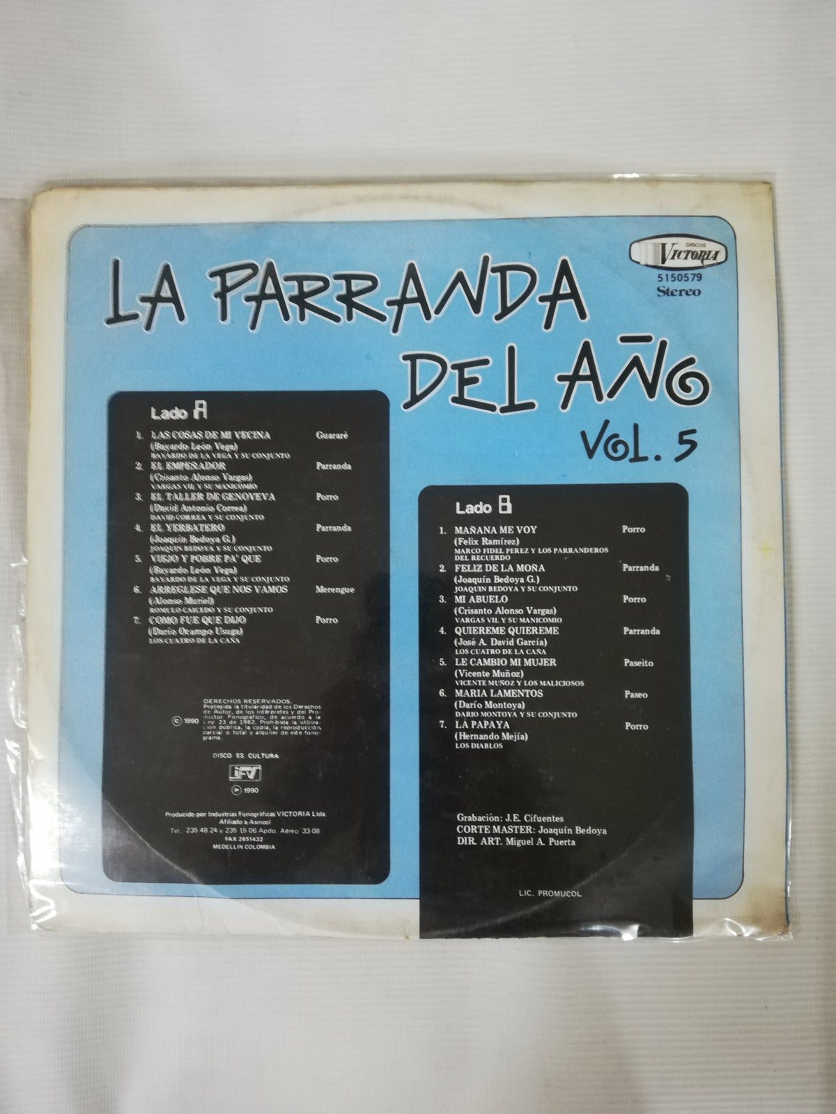 LP LA PARRANDA DEL AÑO - LA PARRANDA DEL AÑO VOL. 5