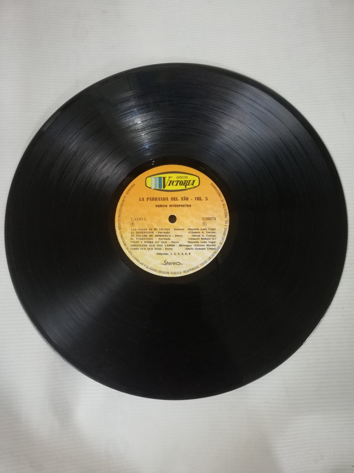 LP LA PARRANDA DEL AÑO - LA PARRANDA DEL AÑO VOL. 5