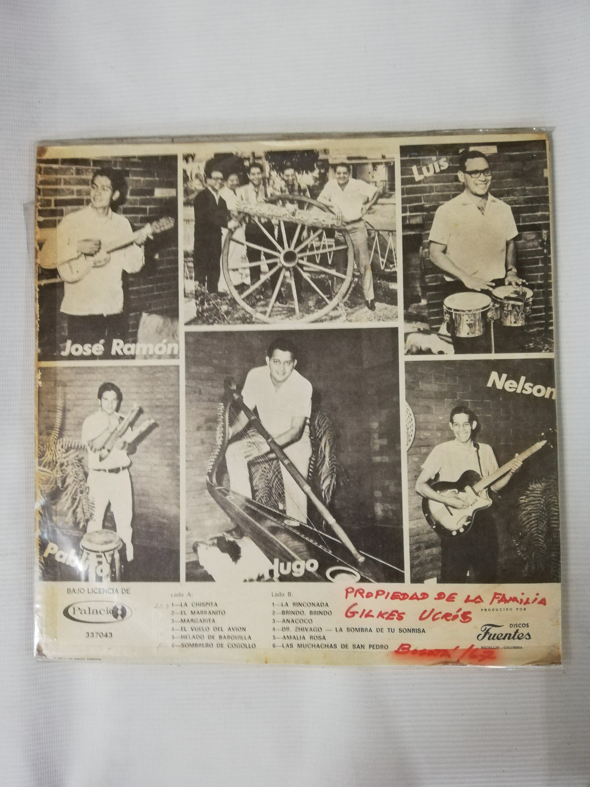 LP HUGO BLANCO Y SU CONJUNTO - BAILABLES No. 3 LA CHISPITA