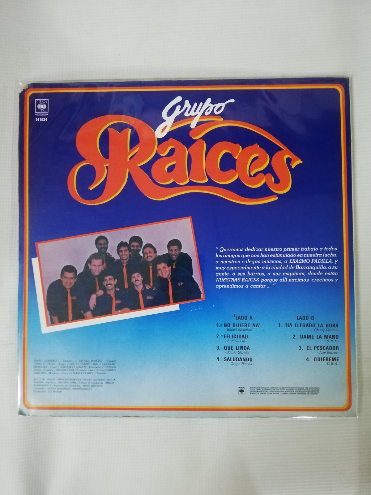 LP GRUPO RAICES - ABRIENDO CAMINO!