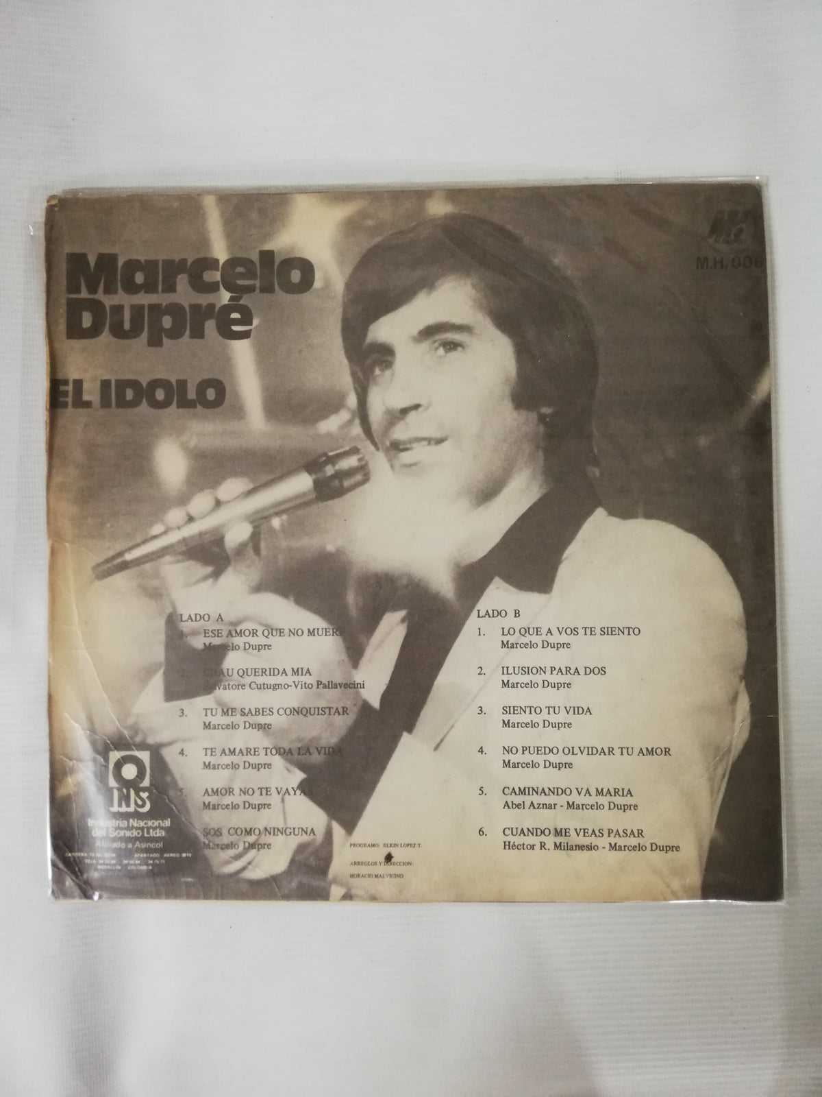 LP MARCELO DUPRÉ - IDOLO