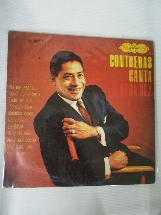 LP ORLANDO CONTRERAS - CONTRERAS CANTA OTRA VEZ