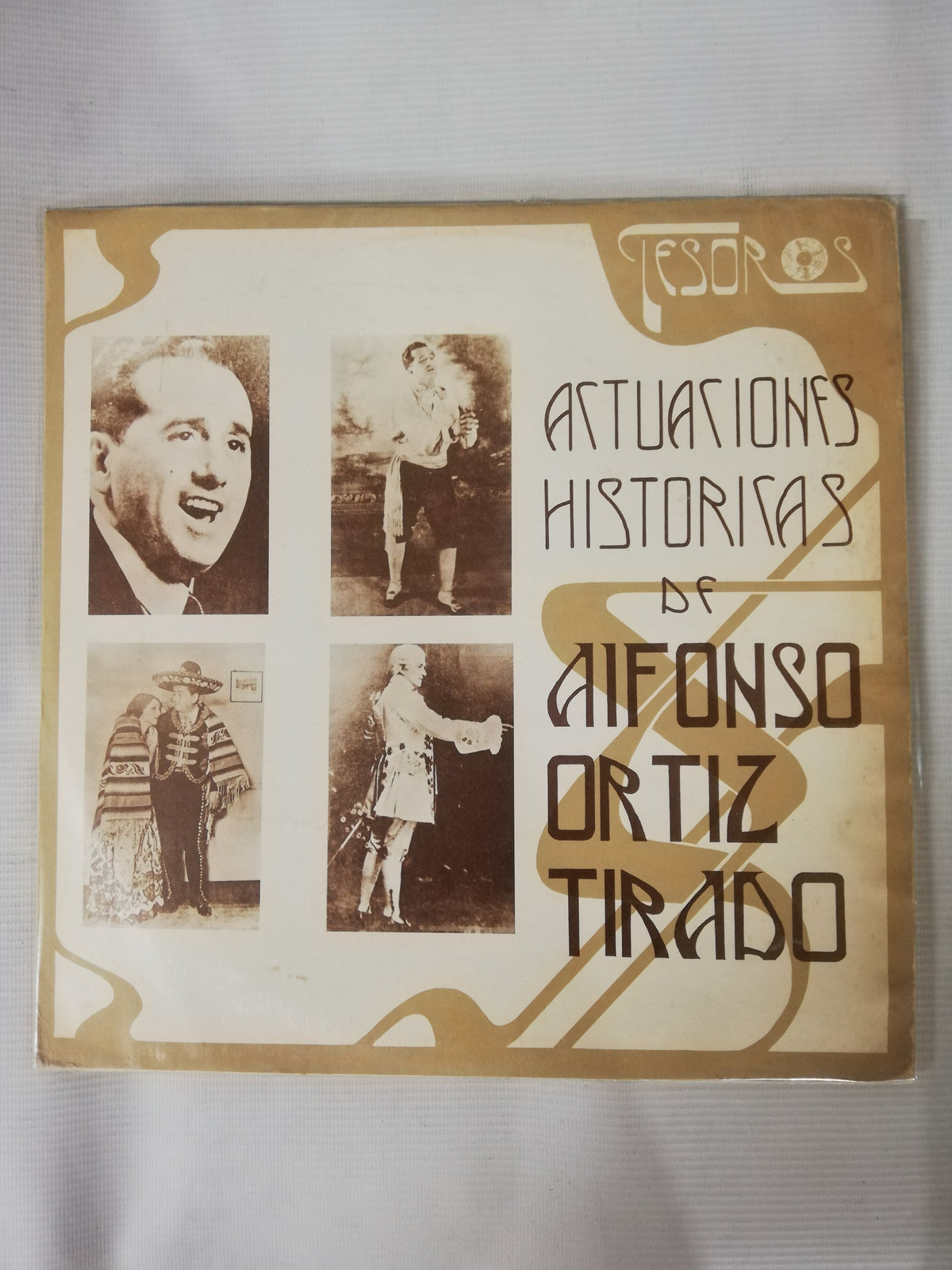 LP ALFONSO ORTIZ TIRADO - ACTUACIONES HISTÓRICAS