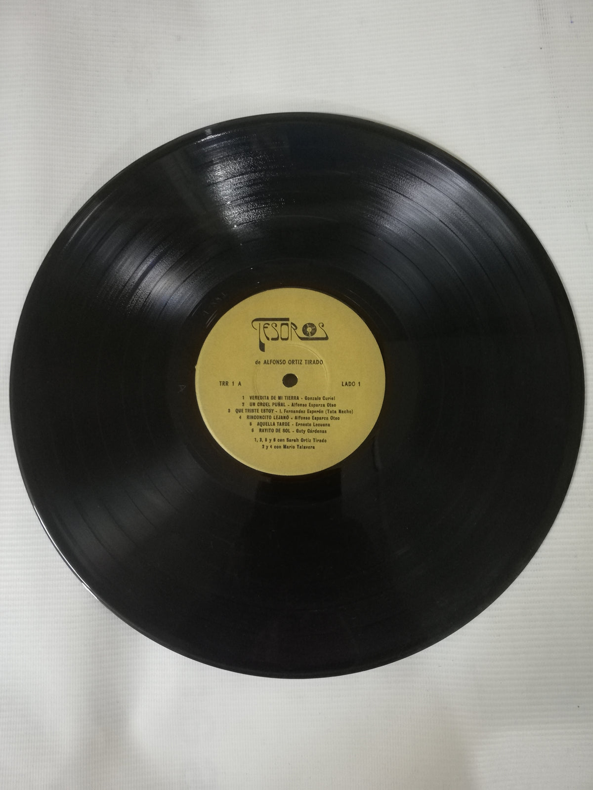 LP ALFONSO ORTIZ TIRADO - ACTUACIONES HISTÓRICAS