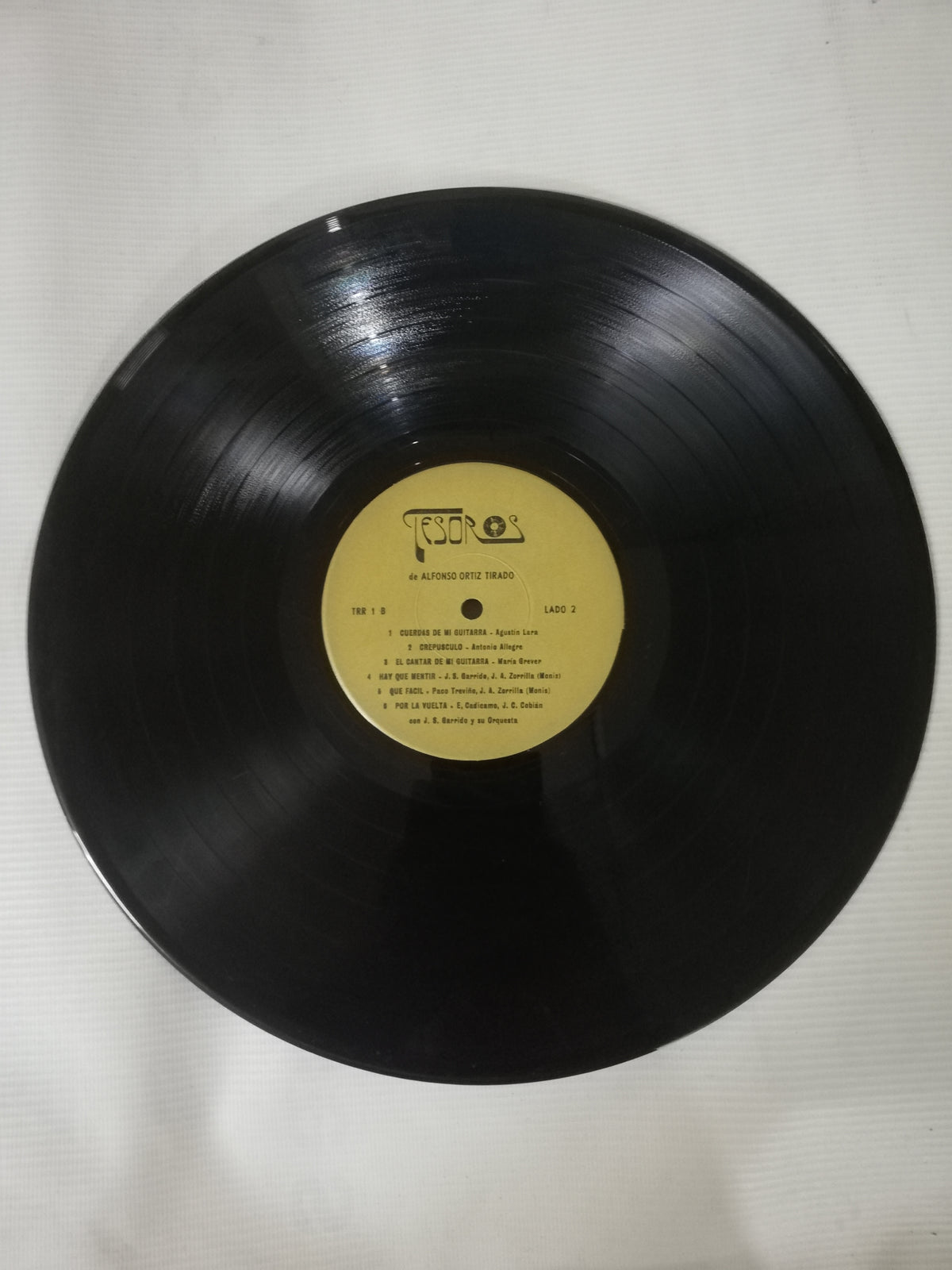 LP ALFONSO ORTIZ TIRADO - ACTUACIONES HISTÓRICAS