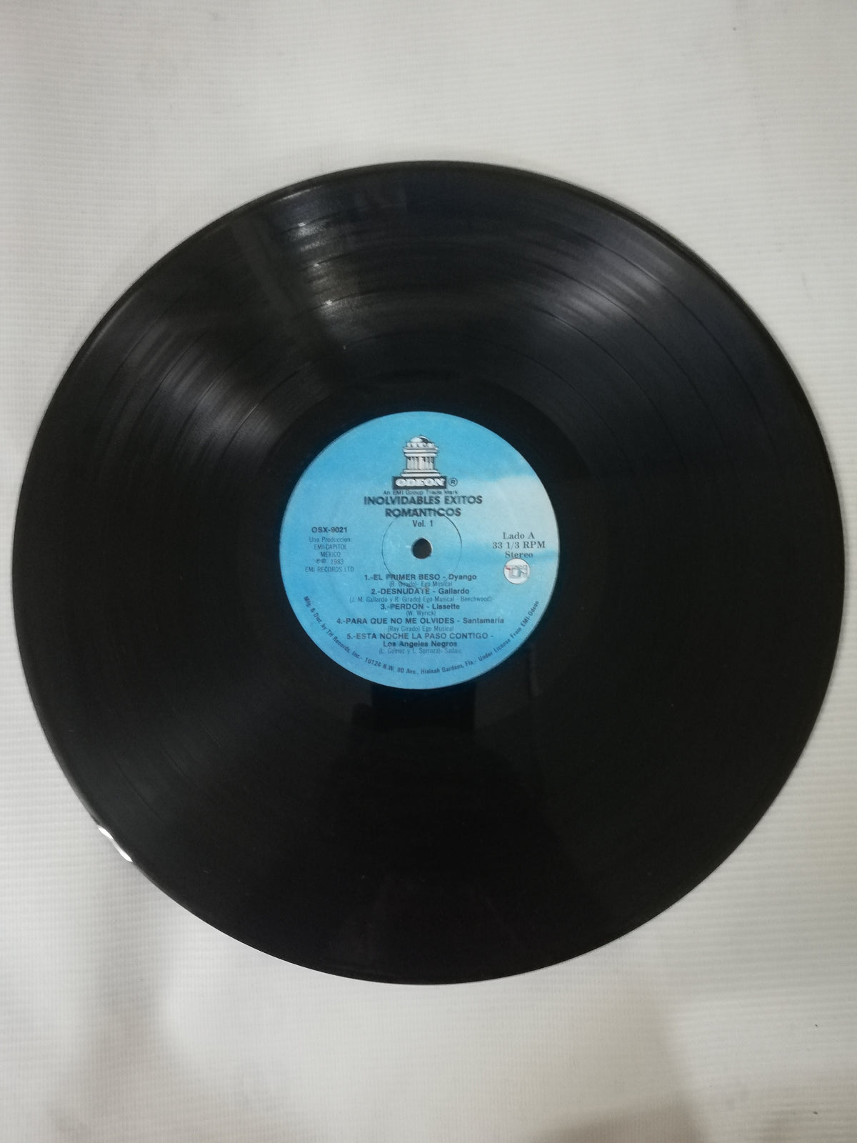 LP INOLVIDABLES EXITOS ROMÁNTICOS - VARIOS INTÉRPRETES