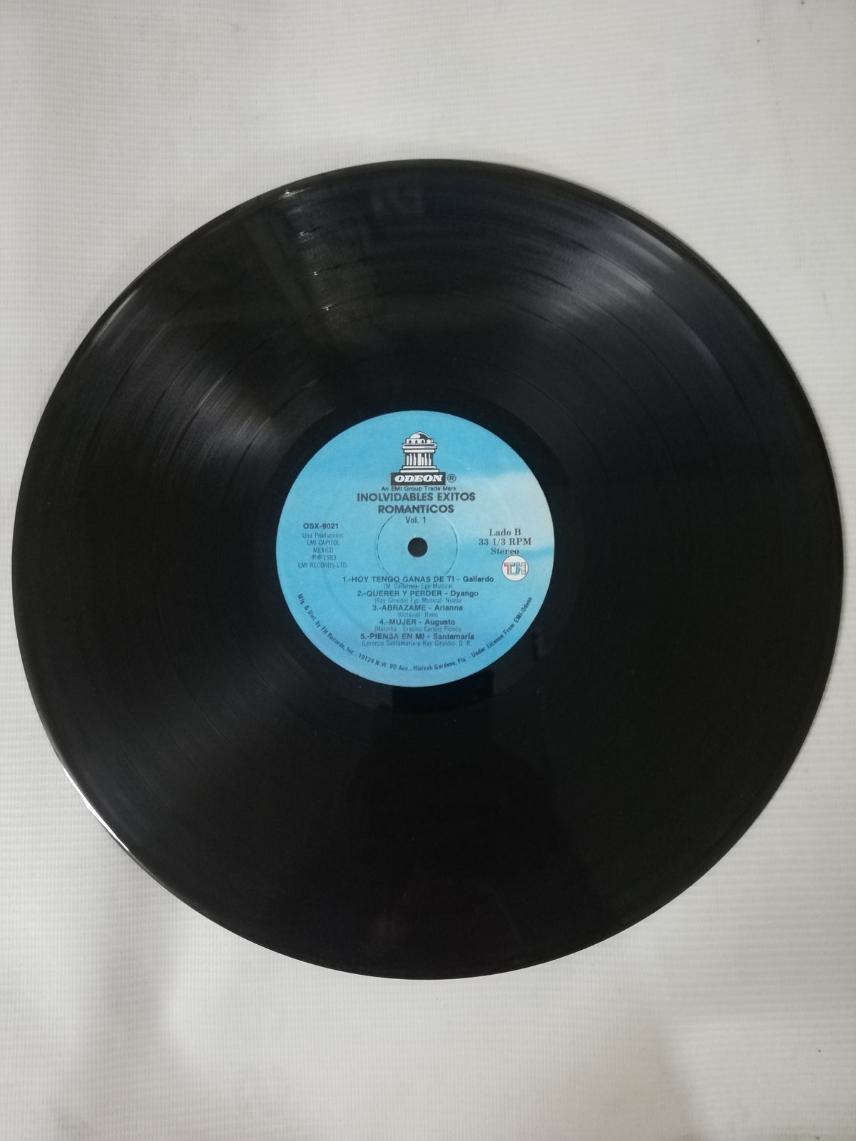 LP INOLVIDABLES EXITOS ROMÁNTICOS - VARIOS INTÉRPRETES