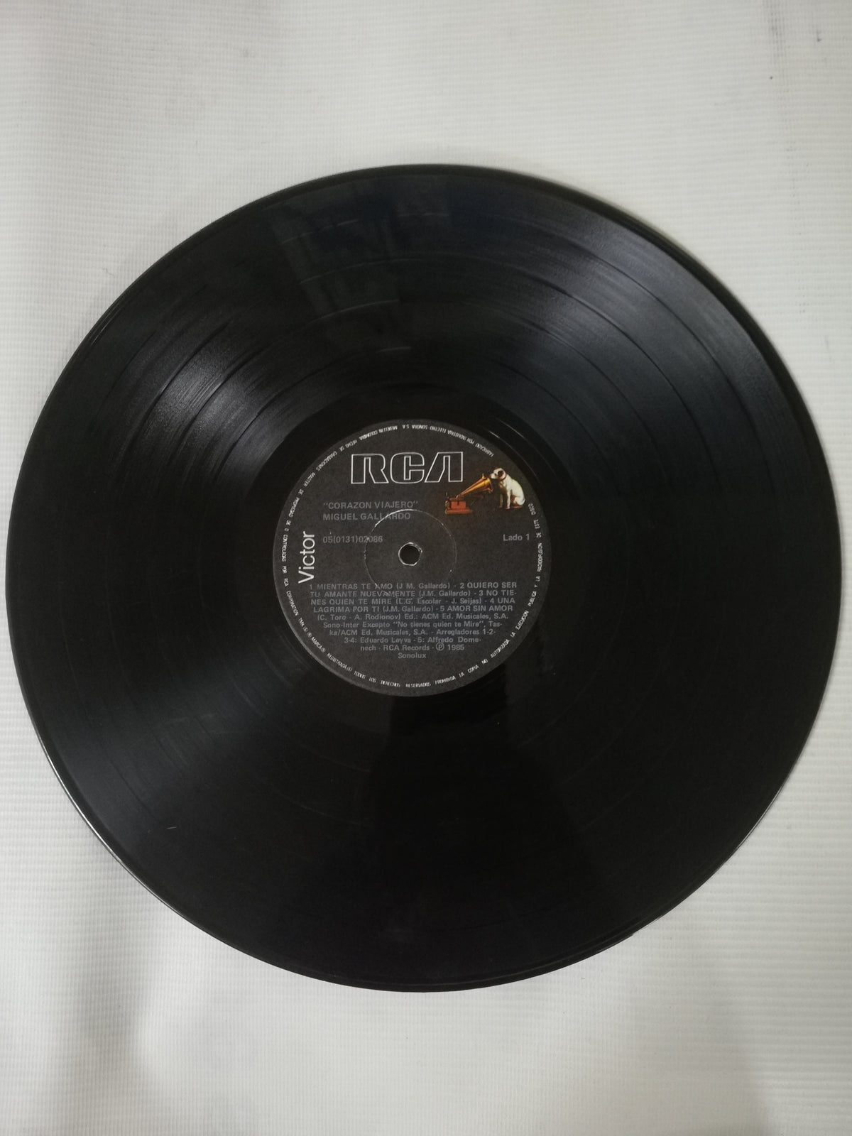 LP MIGUEL GALLARDO - CORAZÓN VIAJERO