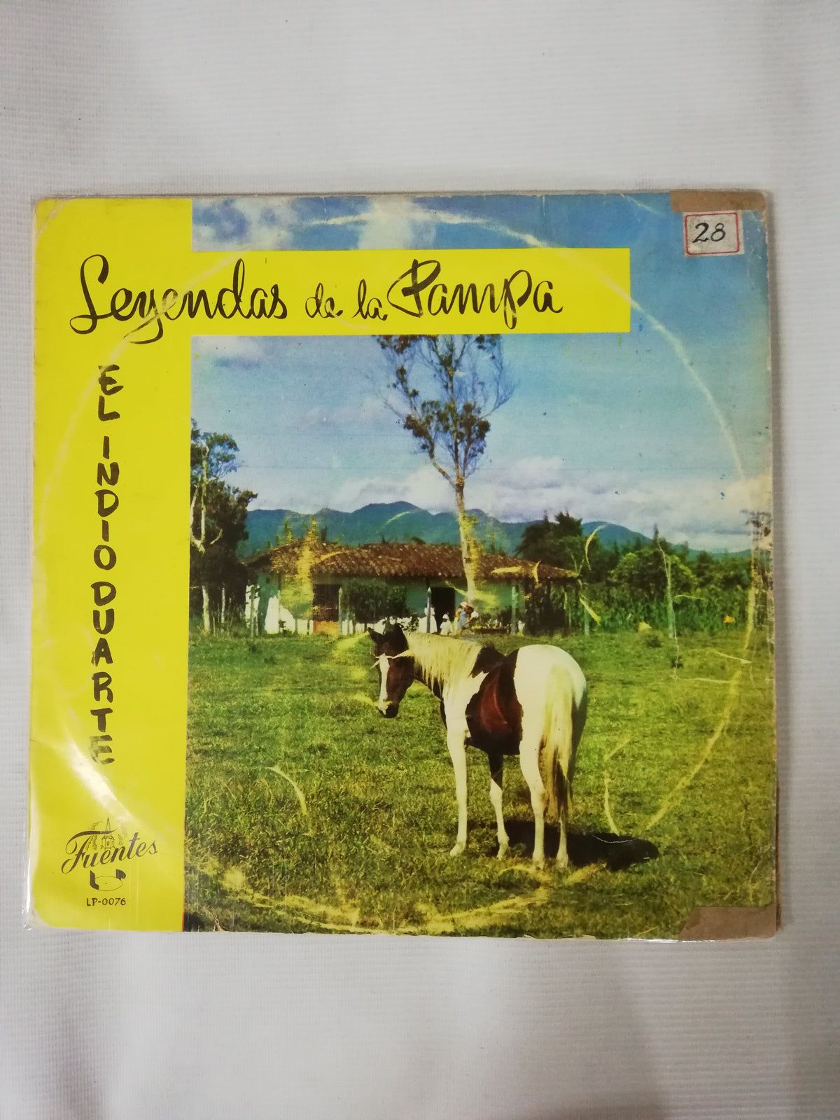 LP EL INDIO DUARTE - LEYENDAS DE LA PAMPA