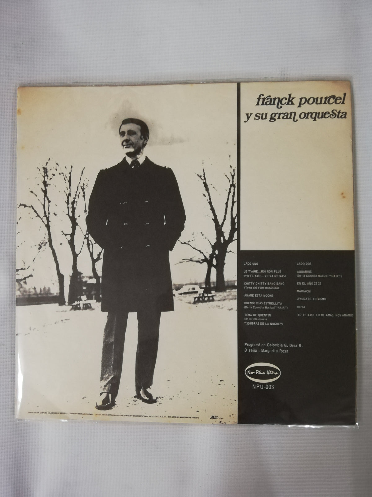 LP FRANCK POURCEL Y SU GRAN ORQUESTA - JE T´AIME... MOI NON PLUS