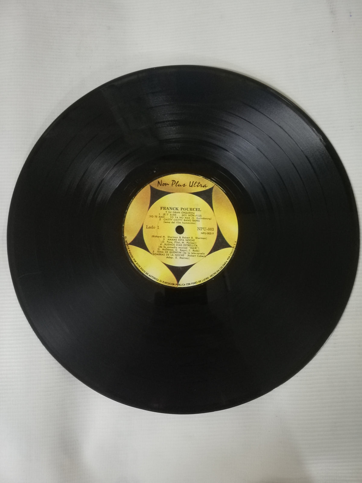 LP FRANCK POURCEL Y SU GRAN ORQUESTA - JE T´AIME... MOI NON PLUS