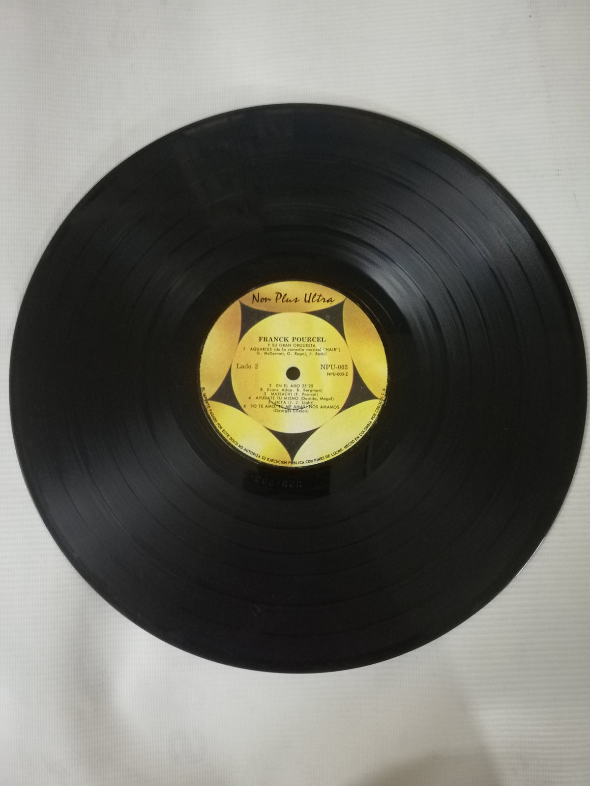 LP FRANCK POURCEL Y SU GRAN ORQUESTA - JE T´AIME... MOI NON PLUS