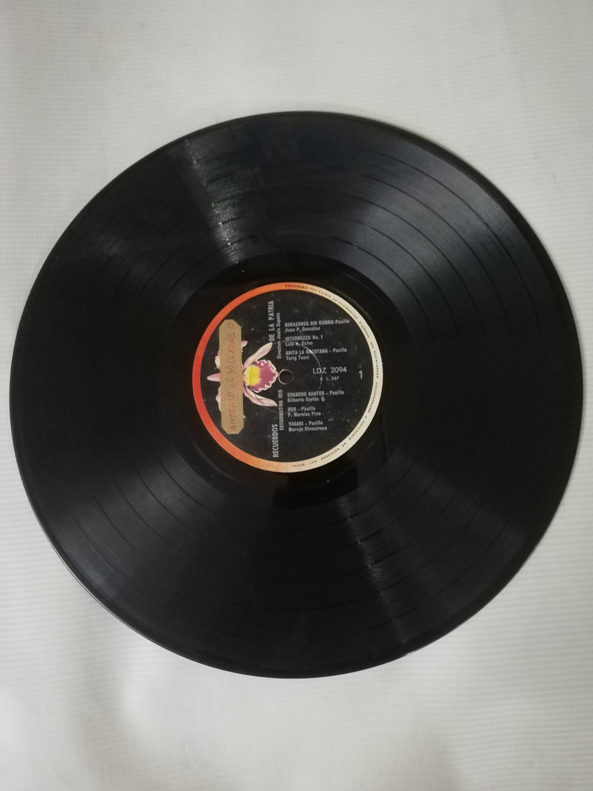 LP ESTUDIANTINA IRIS / DIRECTOR: JESUS ZAPATA - RECUERDOS DE LA PATRIA