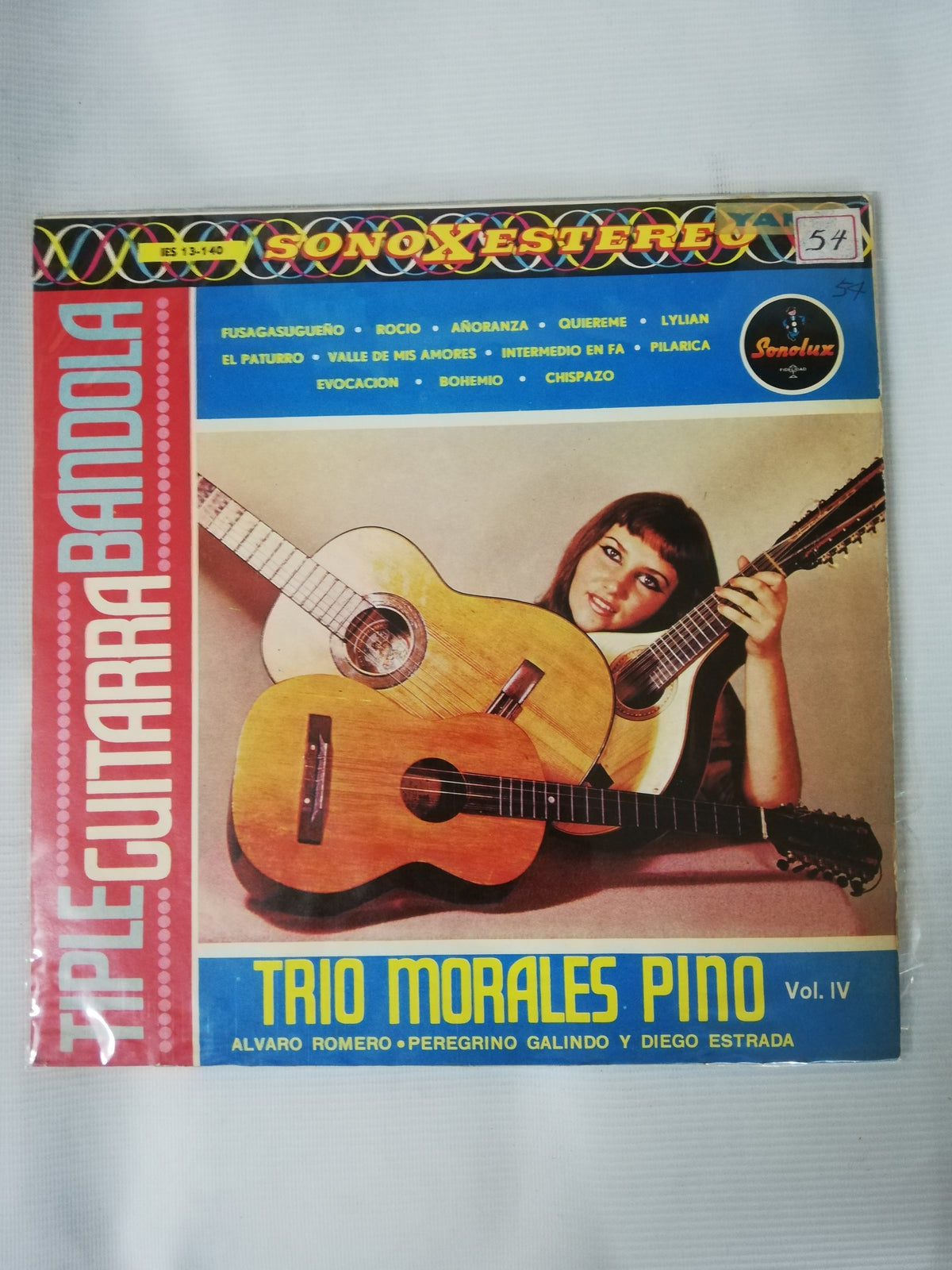 LP TRIO MORALES PINO - TIPLE, GUITARRA, BANDOLA