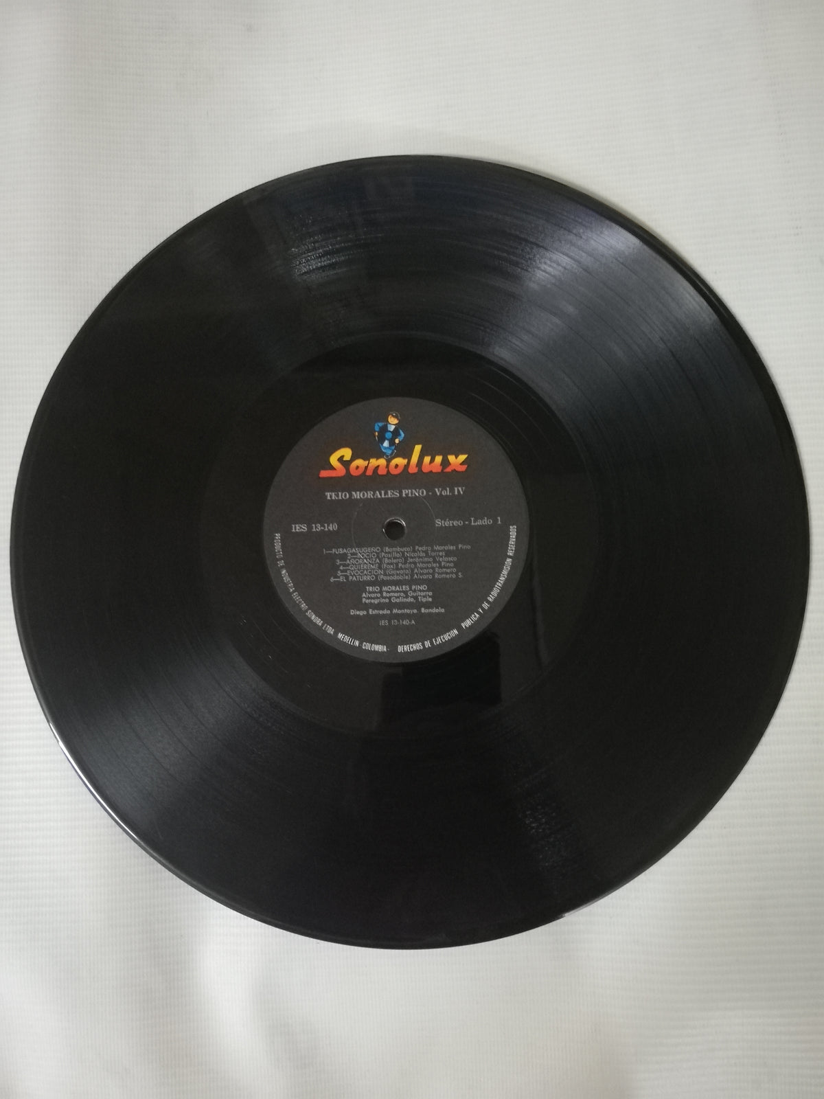 LP TRIO MORALES PINO - TIPLE, GUITARRA, BANDOLA