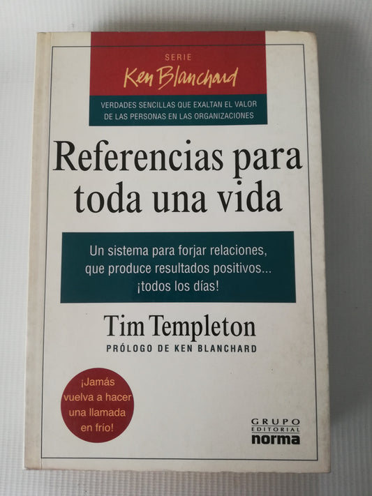 REFERRENCIA PARA TODA UNA VIDA - TIM TEMPLETON
