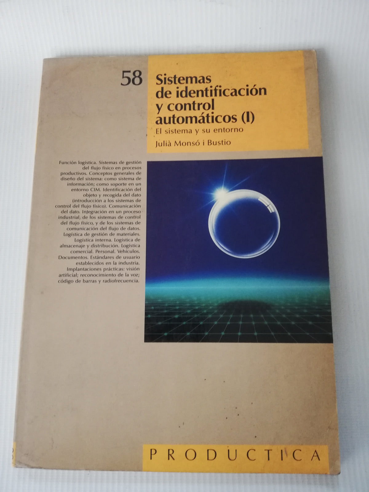 58 SISTEMAS DE IDENTIFICACION Y CONTROL AUTOMATICOS (I) - JULIA MONSO I BUSTIO