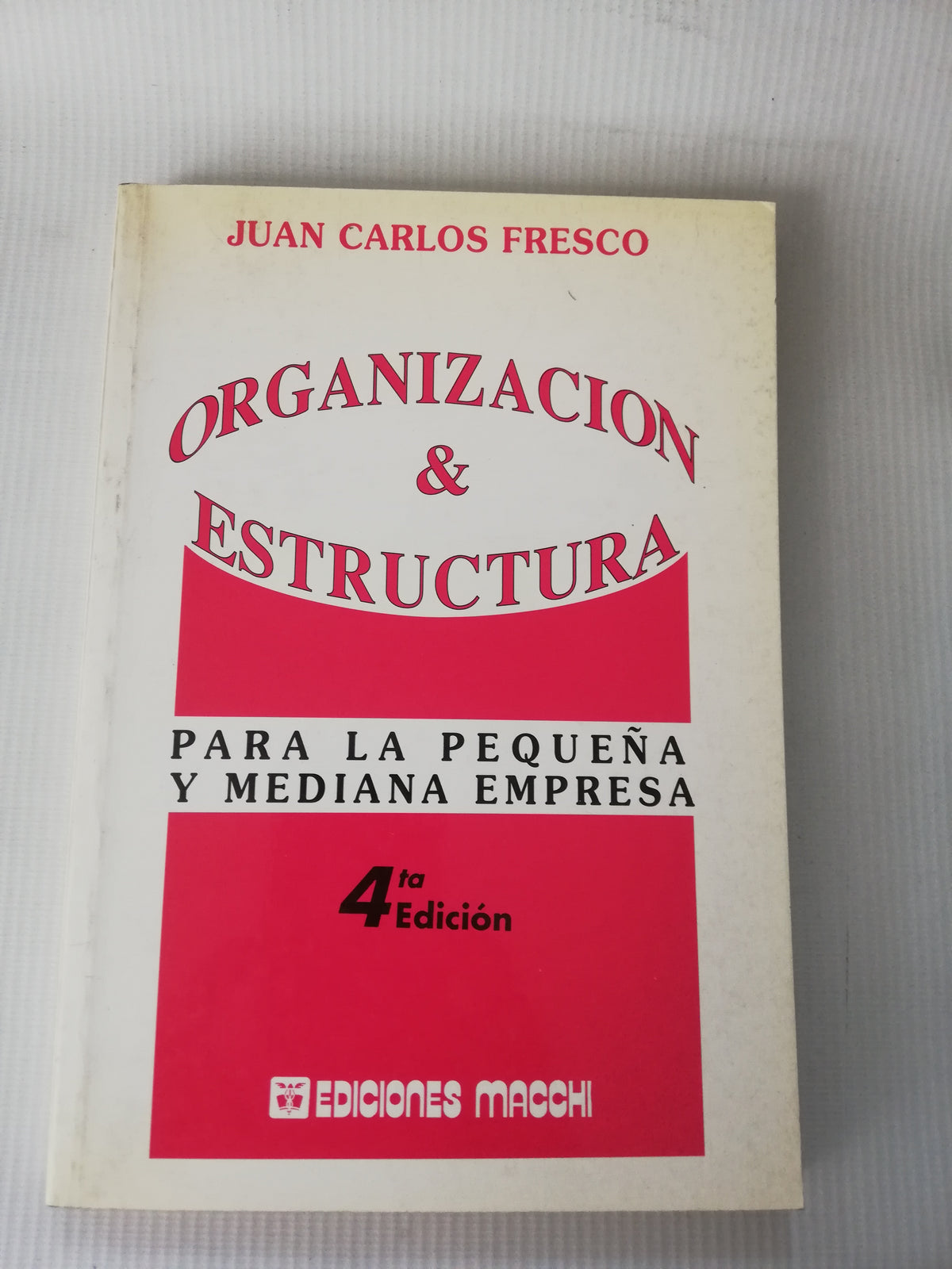 ORGANIZACION Y ESTRUCTURA - JUAN CARLOS FRESCO