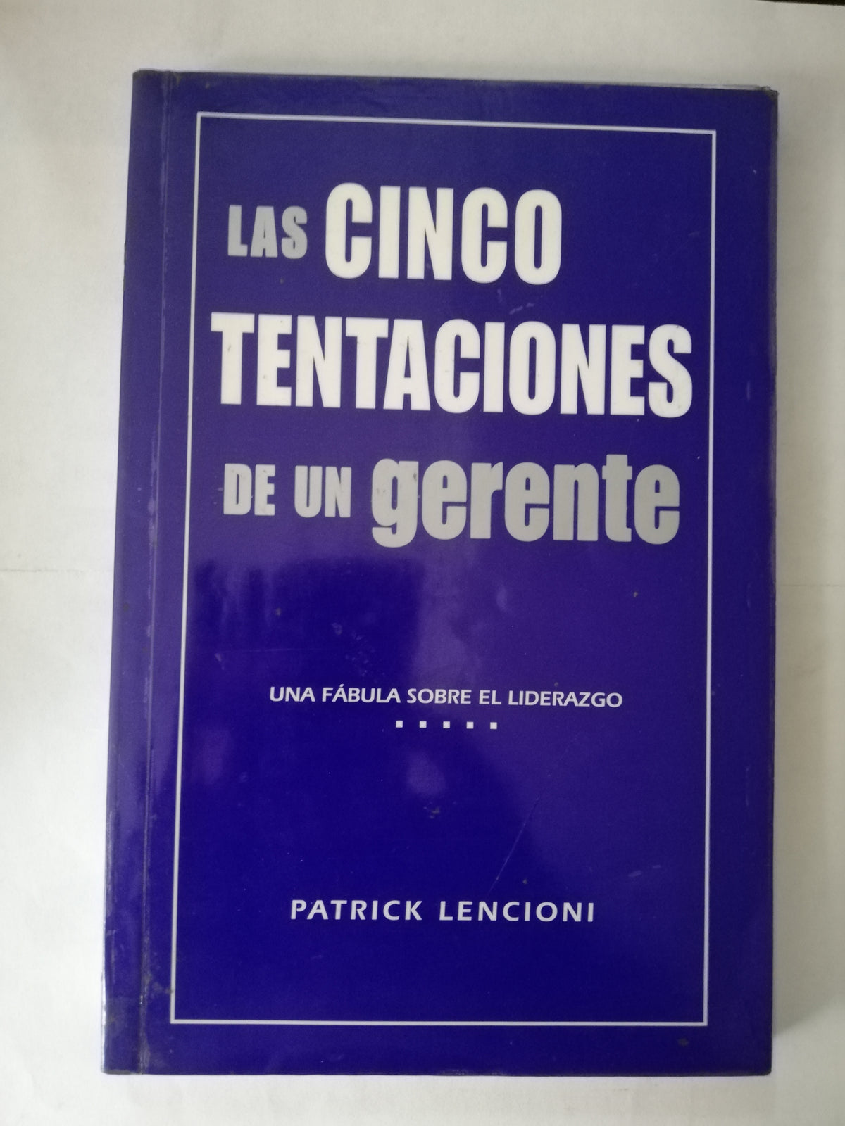 LOS CINCO TENTACIONES DE UN GERENTE - PATRICK LENCIONI