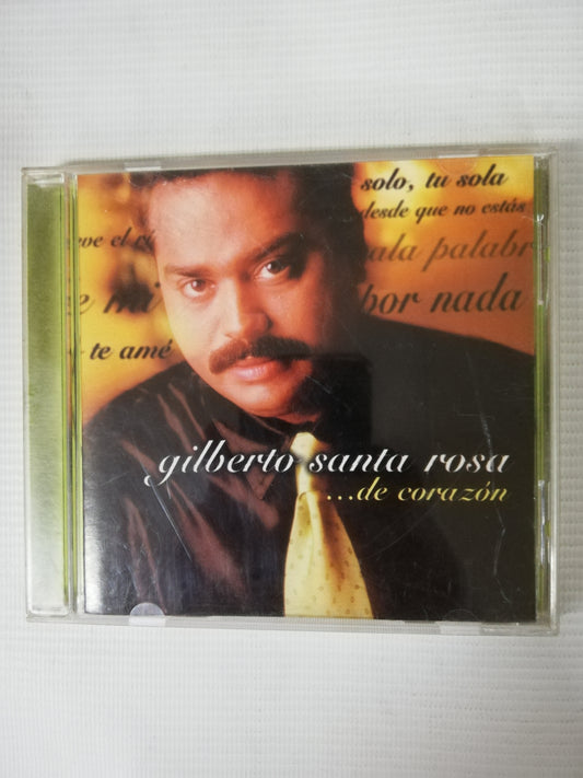 CD GILBERTO SANTA ROSA - ...DE CORAZÓN