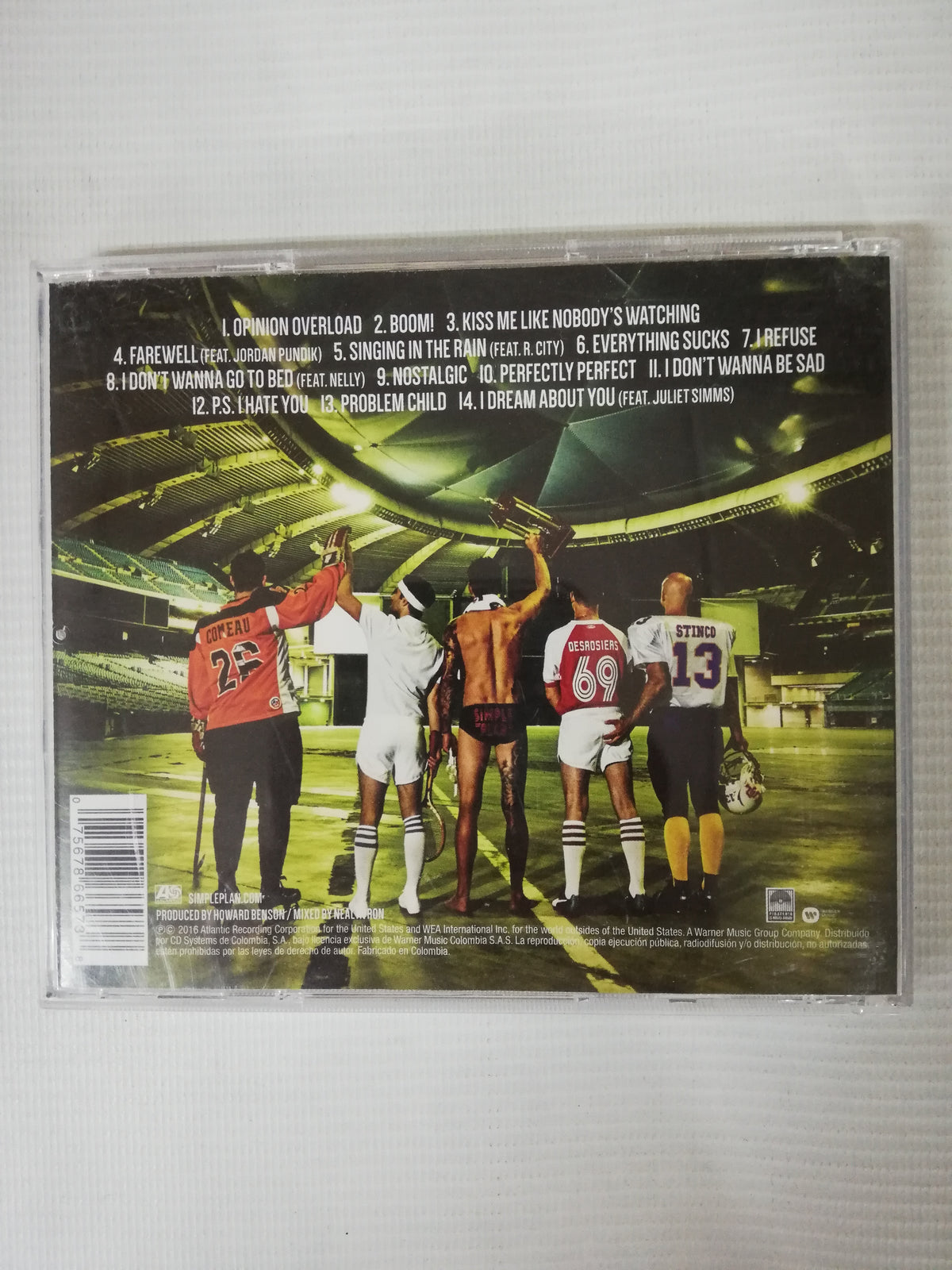 CD SIMPLE PLAN - TAKING ONE FOR THE TEAM