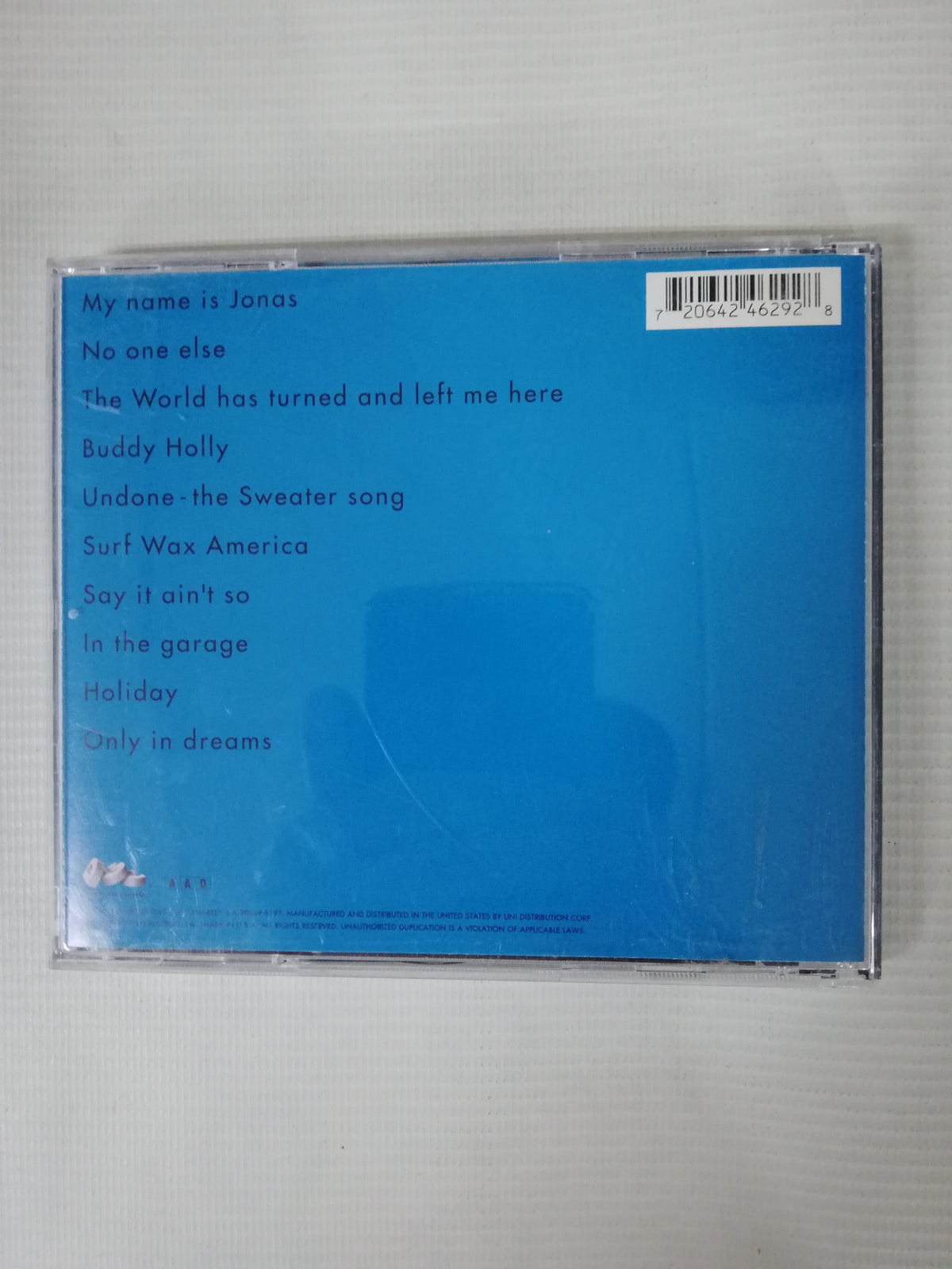 CD WEEZER - WEEZER
