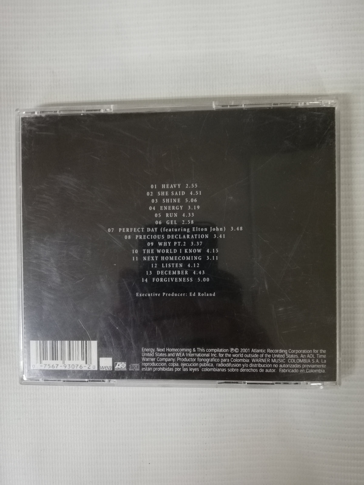 CD COLECTIVE SOUL - 7EVEN YEARS ITCH - GREATEST HITS ( 1994-2001 )