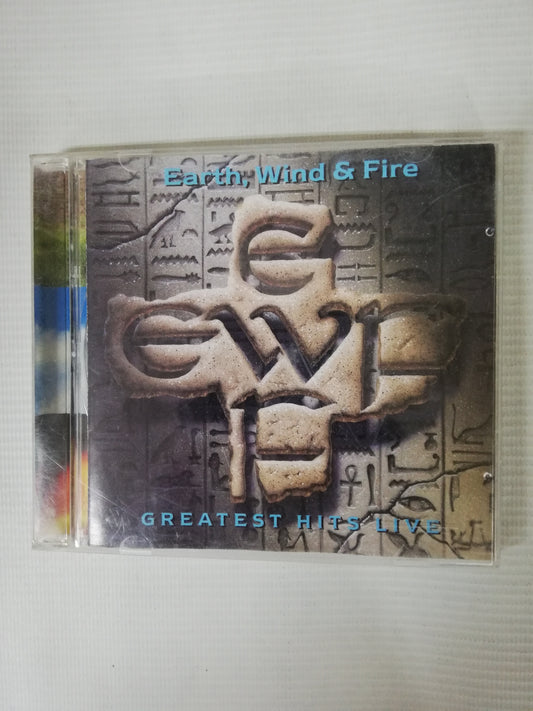 CD EARTH, WIND & FIRE - GREATEST HITS LIVE