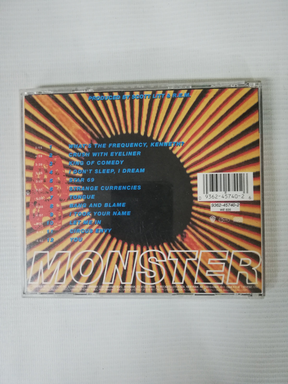 CD R.E.M. - MONSTER