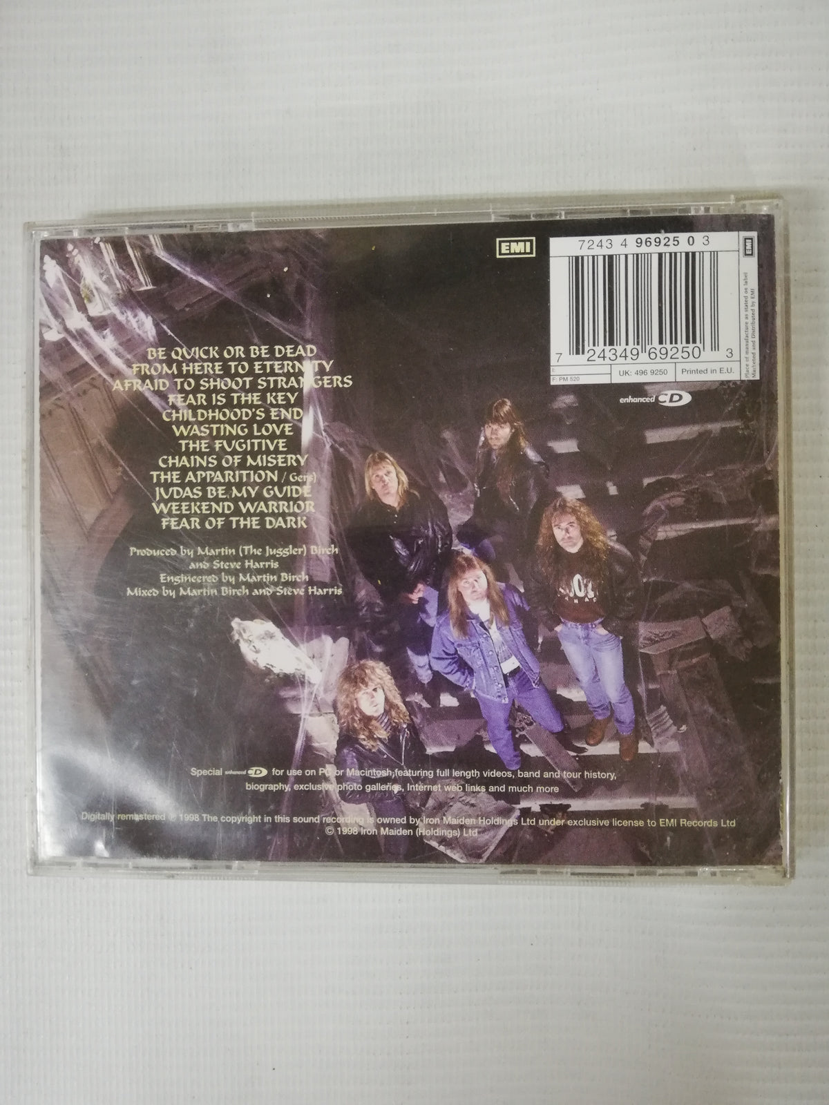 CD IRON MAIDEN - FEAR OF THE DARK