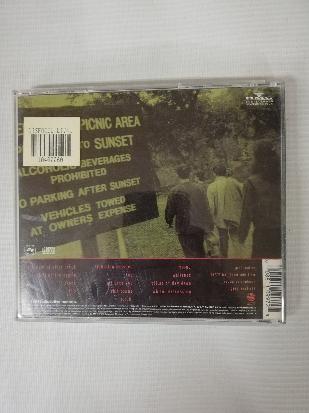 CD LIVE - THROWING COPPER