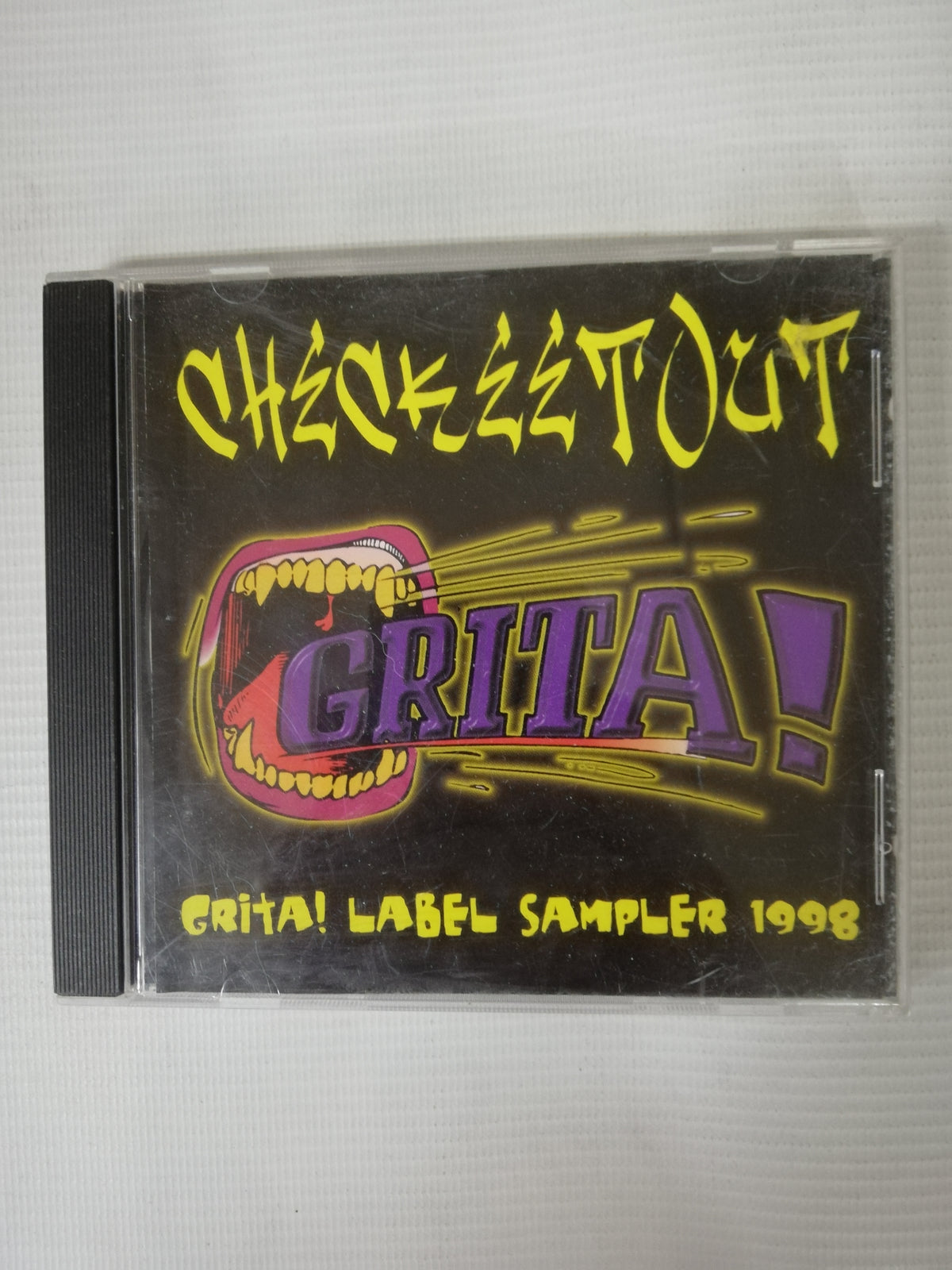 CD GRITA! LABEL SAMPLER 1998 - PUNK COMPILATION