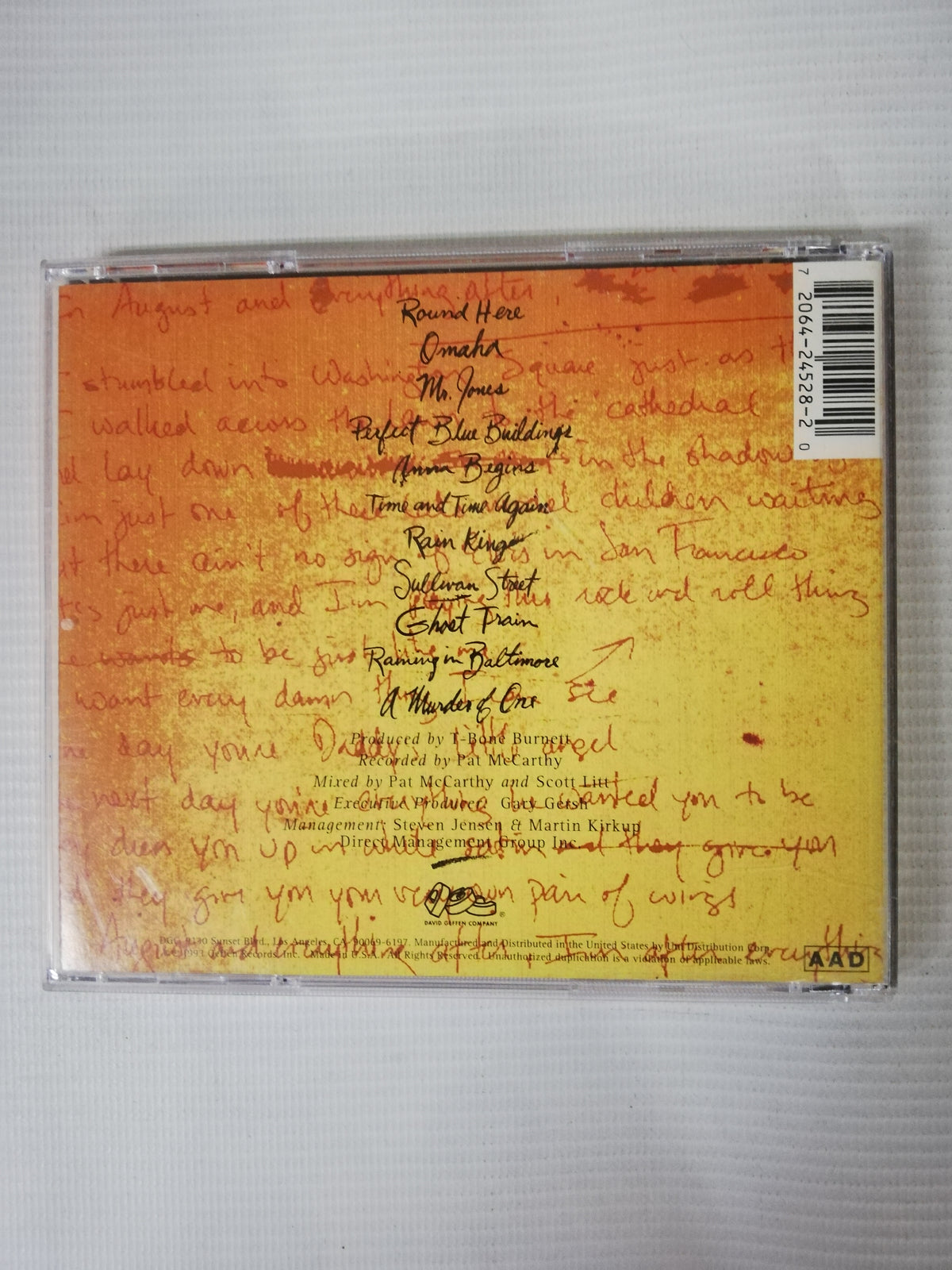 CD COUNTING CROWS - AUGUST AND EVERYTHING AFTER