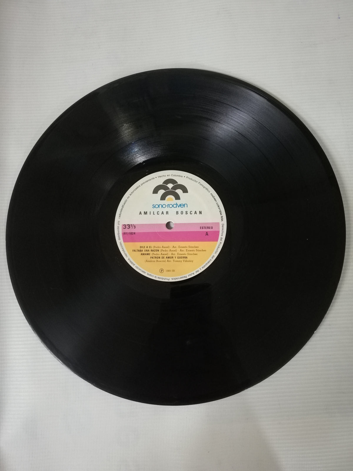 LP AMILCAR BOSCÁN - SOLAMENTE AMILCAR