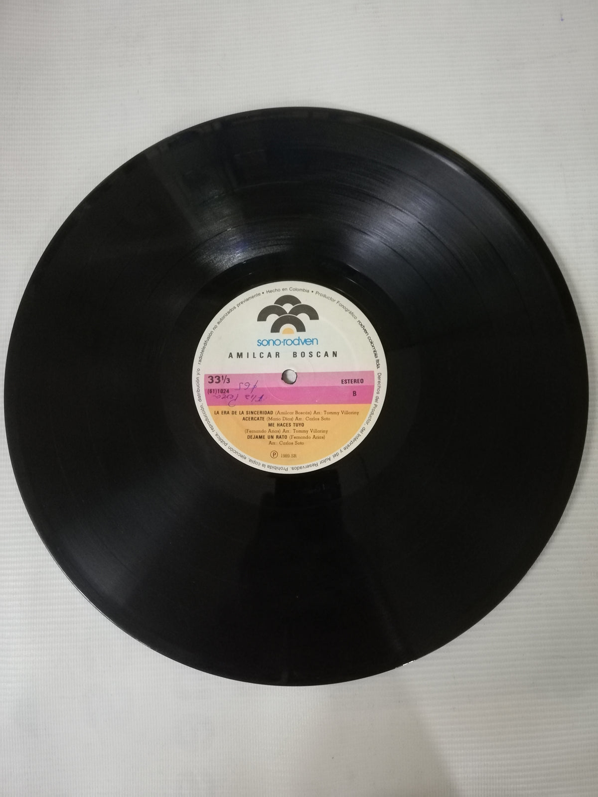LP AMILCAR BOSCÁN - SOLAMENTE AMILCAR