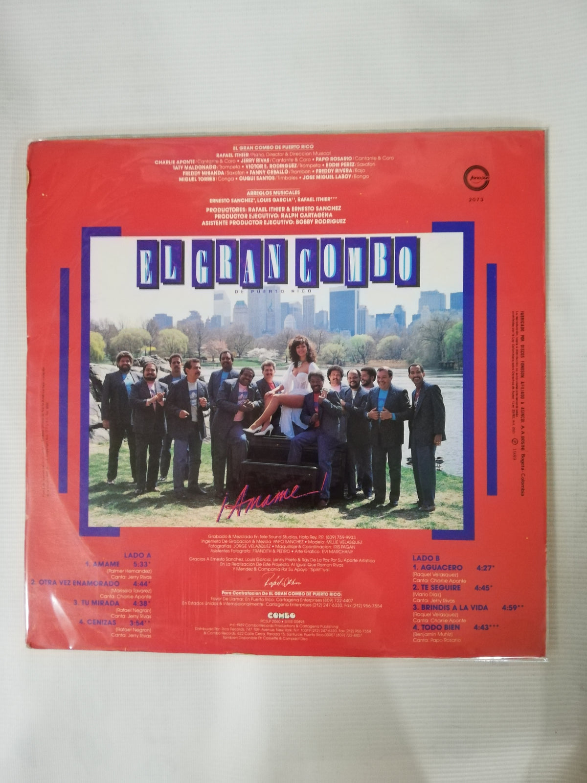 LP EL GRAN COMBO DE PUERTO RICO - AMAME!