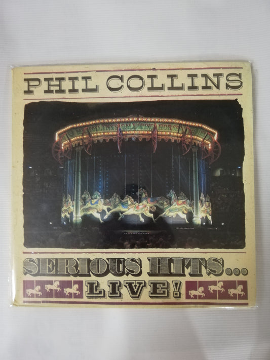 LP PHIL COLLINS - SERIOUS HITS...LIVE! - VINYL X 2