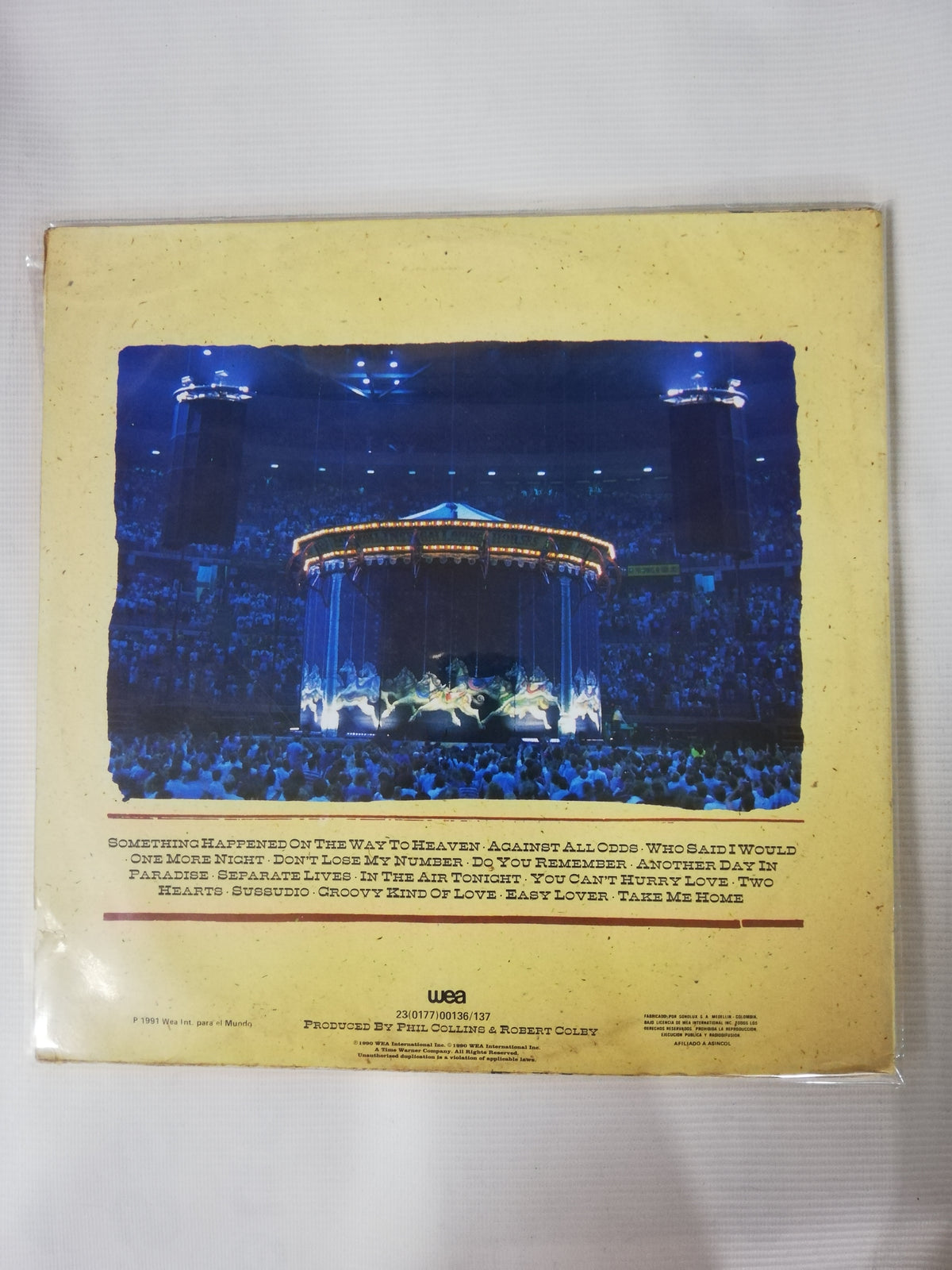 LP PHIL COLLINS - SERIOUS HITS...LIVE! - VINYL X 2