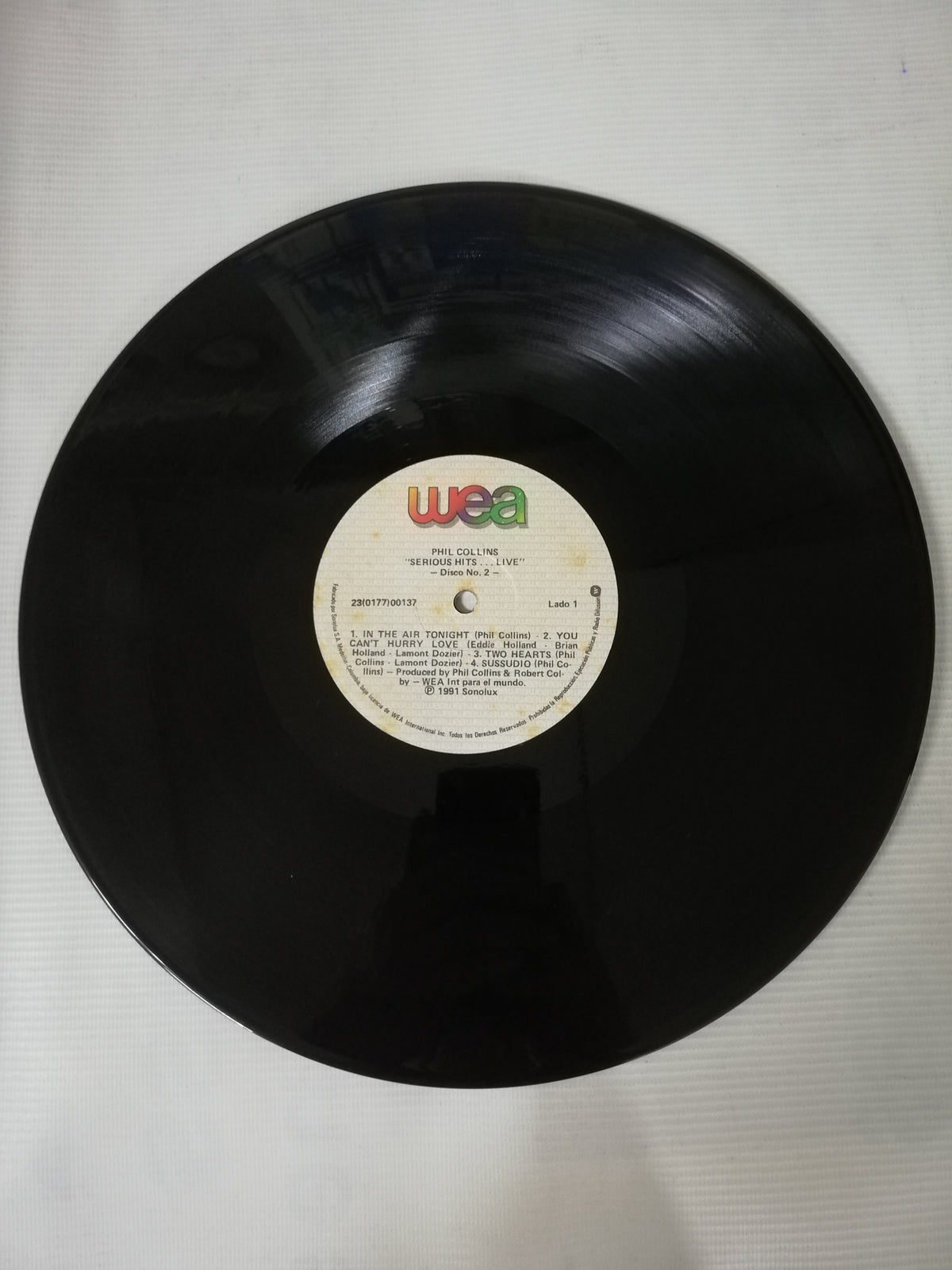 LP PHIL COLLINS - SERIOUS HITS...LIVE! - VINYL X 2