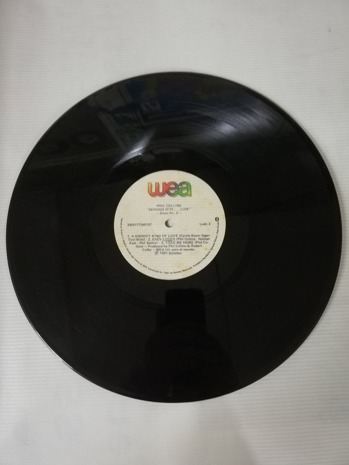 LP PHIL COLLINS - SERIOUS HITS...LIVE! - VINYL X 2