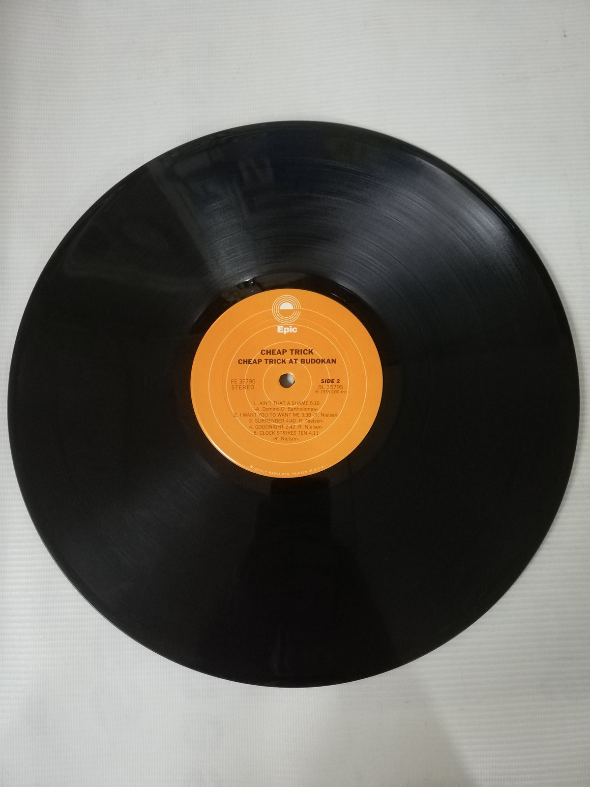 LP CHEAP TRICK - AT BUDOKAN