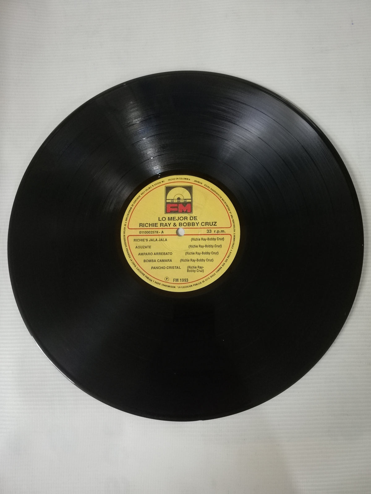 LP RICHIE RAY & BOBBY CRUZ - LO MEJOR DE RICHIE RAY & BOBBY CRUZ