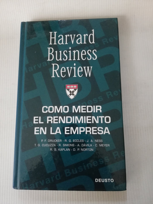 COMO MEDIR EL RENDIMIENTO EL RENDIMIENTO EN LA EMPRESA - AUTORES VARIOS