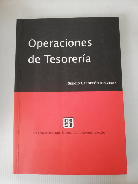 OPERACIONES DE TESORERIA - SERGIO CALDERON A.