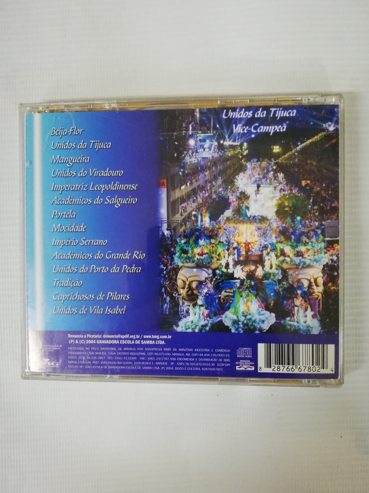 CD SAMBA DE ENREDO - SAMBA DE ENREDO 2005