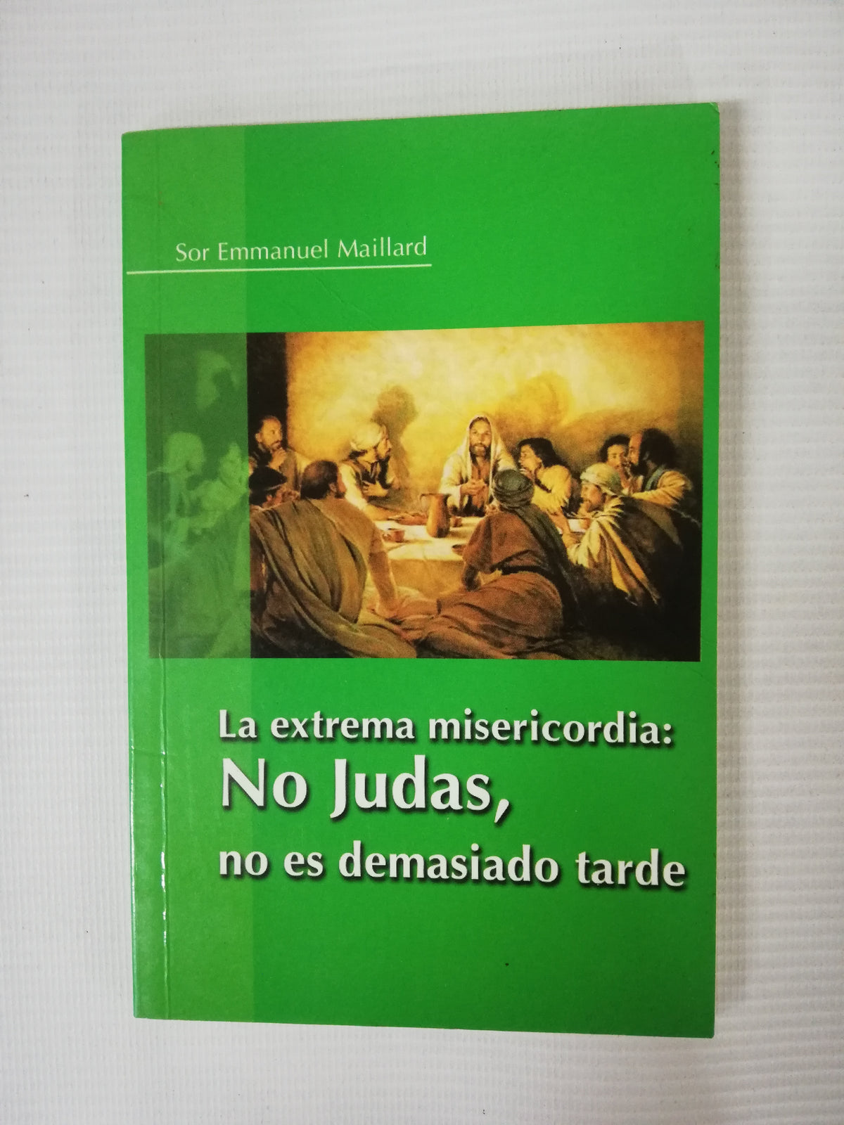 LA EXTREMA MISERICORDIA: NO JUDAS, NO ES DEMASIADO TARDE - SOR EMMANUEL MAILLARD