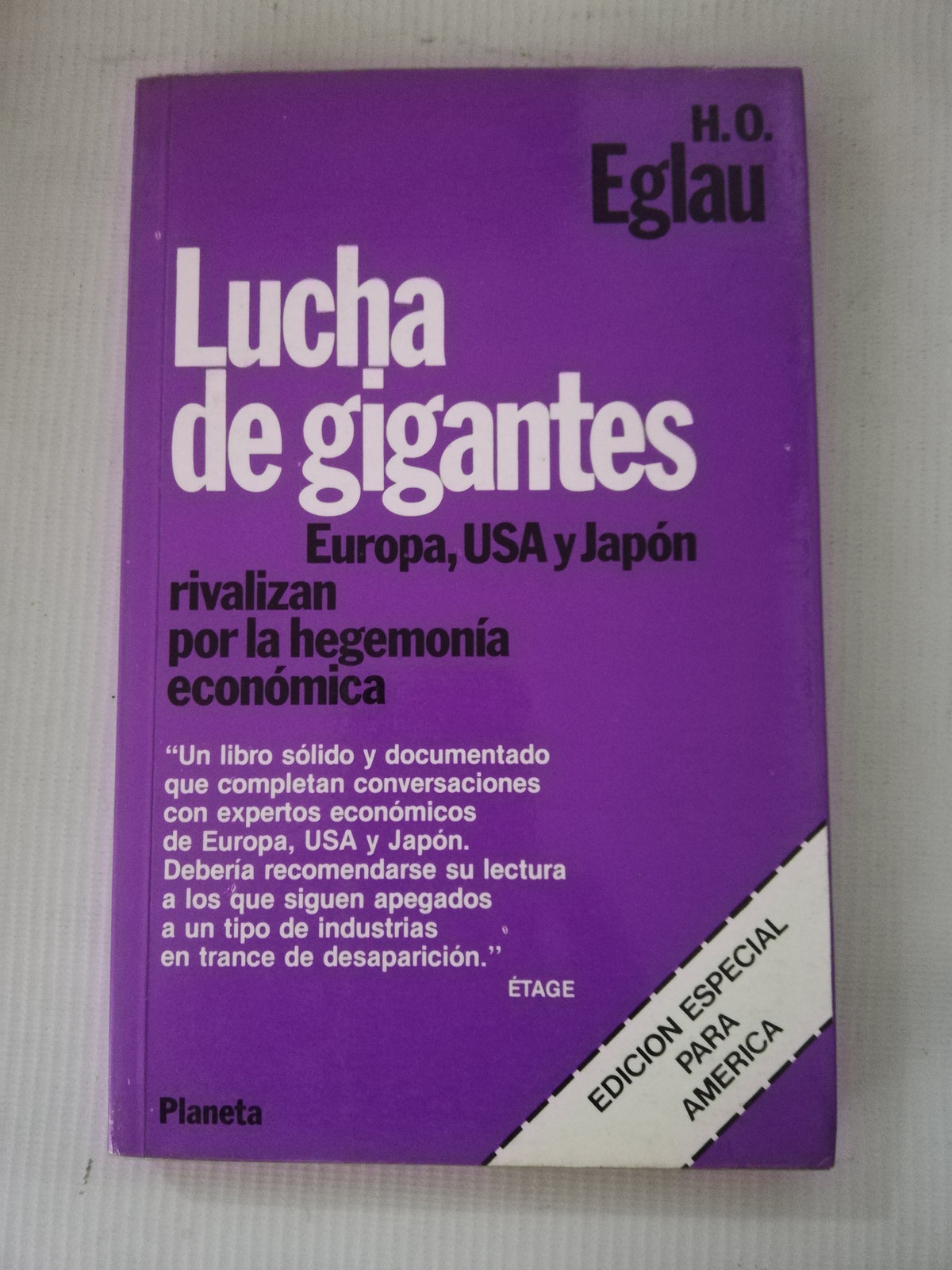 LUCHA DE  GIGANTES H.O. EGLAU