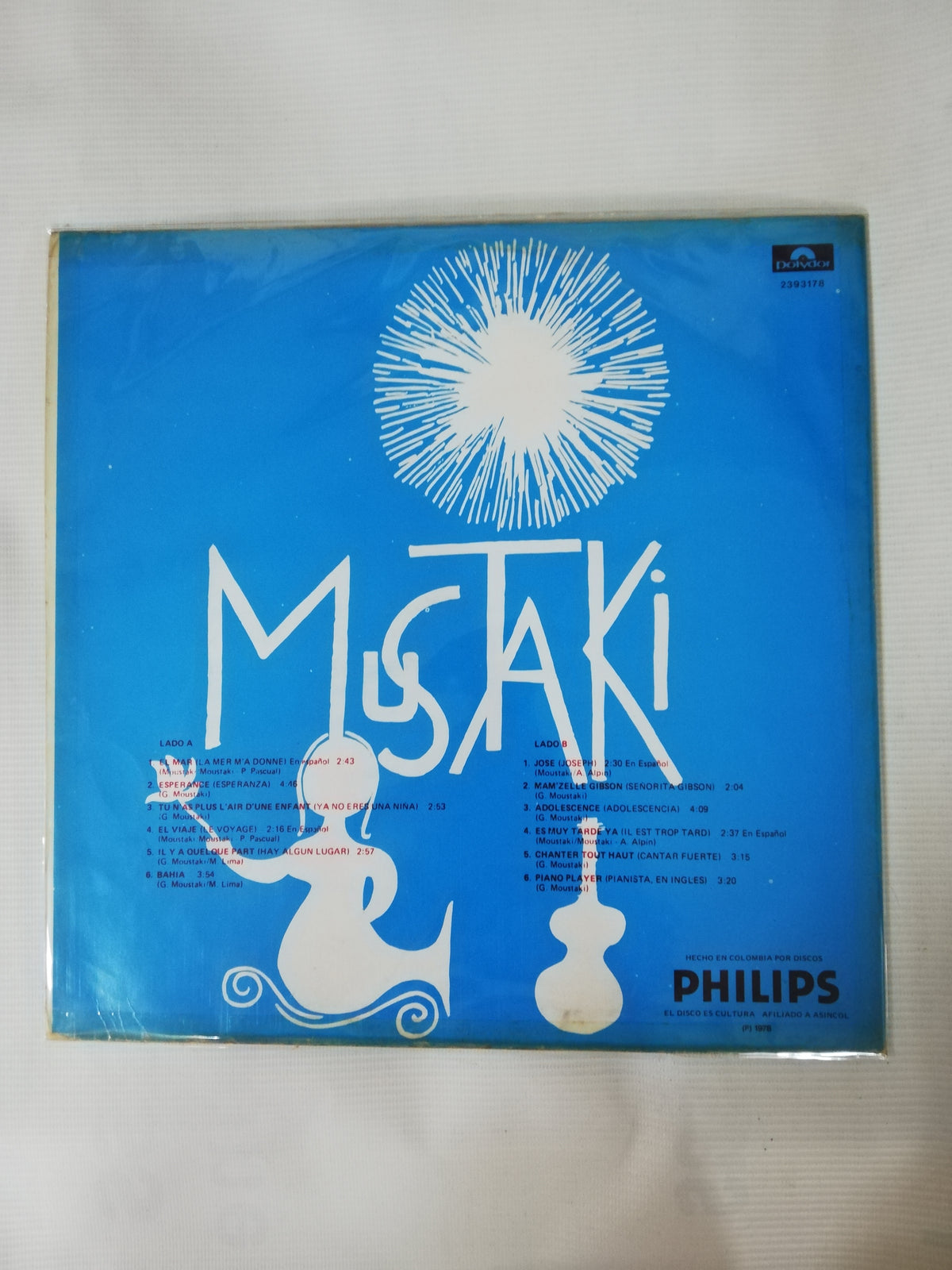 LP GEORGES MOUSTAKI - MUSTAKI